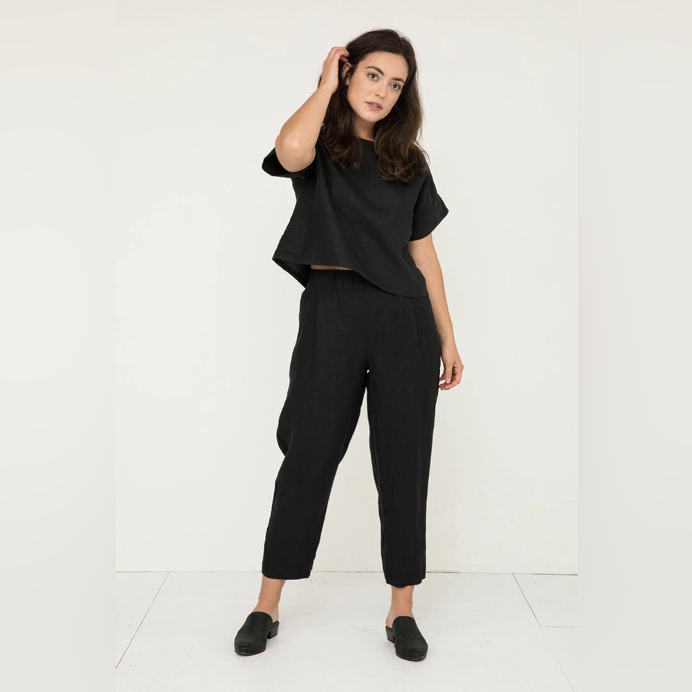Elizabeth Suzann Andy Trouser Linen (XS-R)
